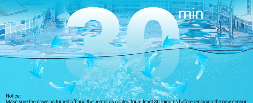 Funmit 42002-0024S Stack Flue Sensor Replacement for Pentair Sta-Rite MasterTemp Max-E-Therm Pool and Spa Heater Electrical System SR200 SR333 SR400