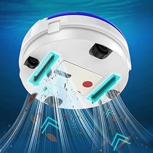 X1 Cordless Pool Cleaner Robot, Robotic Pool Vacuum for Above/In Ground Pool, 45W Dual-Motor, Self-Parking, Enhanced with 2L Debris Capacity (White and Purple)