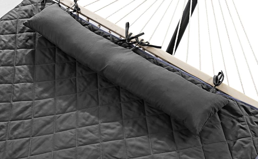 Hombys Outdoor Hammock Pad & Pillow Set, 2 Person Hammock Pad, Grey