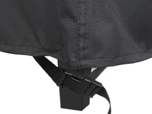 NettyPro Smoker Cover Heavy Duty Waterproof 30 Inch for Masterbuilt Cuisinart Dyna-Glo Charbroil Digital Electric Propane Vertical Smoker, Fade and UV Resistant, 19" W x 18" D x 33" H, Black