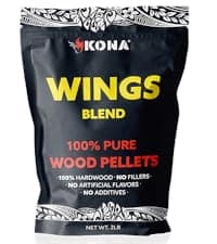 Kona Pulled Pork Blend Smoker Pellets, Intended for Ninja Woodfire Outdoor Grill, 2 lb Resealable Bag