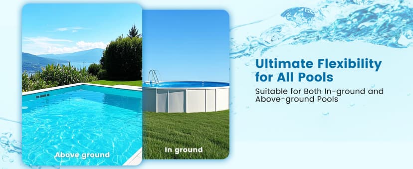 AIRROBO Pool Vacuum for Inground Pools, Smart Navigation Pool Cleaner Robot, Wall Climbing Pool Cleaner, Cleans Pool Floors, Walls & Waterline, 120 Min Run Time, for Above Ground & Inground Pools