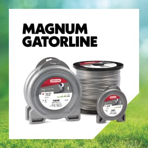 Oregon 21-380 Gatorline 1-Pound Round String Trimmer Line, .080-inches x 413-feet – Fits Most Weed Whacker Types