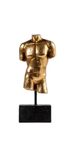 Guichifun Yoga Dancer Statue Home Decoration - Resin Bronze Sculpture Modern Creative Home Garden Statue Handicrafts Art Ware Home Décor Office Room or Outdoor Garden Gifts 16.3 x 7.15 x 13.9 Inch