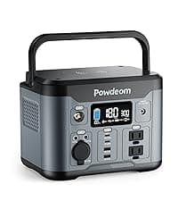300W Portable Power Station, 299.7Wh Power Bank with AC Outlet, Dual Way 65W PD/USB-C Port, Laptop Charger Battery Pack Power Supply, Solar Generator for Camping Home Emergency