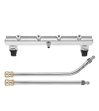 M MINGLE Replacement Pressure Washer Gun with Extension Wand, M22 15mm or M22 14mm Fitting, 5 Nozzle Tips, 40 Inch, 4000 PSI