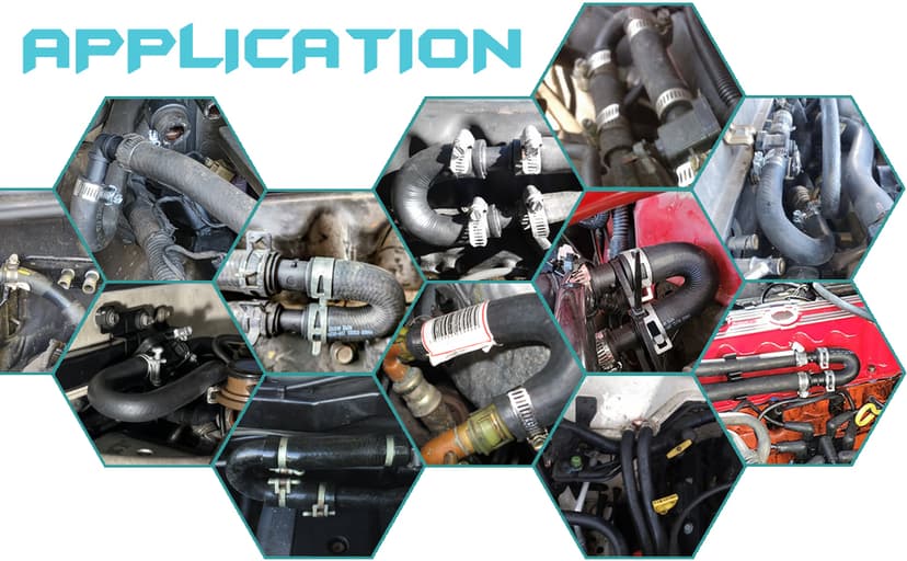 Engine Heater Core Bypass Kit with 5/8" 3/4" Hose,Compatible with GM Chevy Silverados Tahoes Yukons Honda Civic Ford Jeep,Replacement for 626-001,Universal Fit Most Common Leaking Failed Heater Core