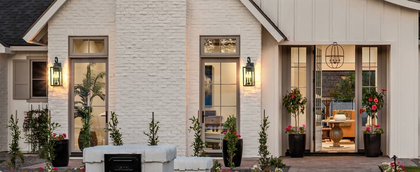 Outdoor Wall Light Fixture, 3-Light 19” Large Waterproof Outside Wall Mounted Sconce Light Fixture with Clear Glass Shade, Black Anti-Rust Exterior Wall Lantern for House, Front Porch, Garage