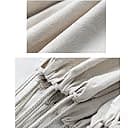 Hammock Brazilian Double Hammocks Soft Comfortable Fabric Cotton Canvas Hanging Portable Two Person Hammock Boho Fringe Large for Adults Backyard Travel