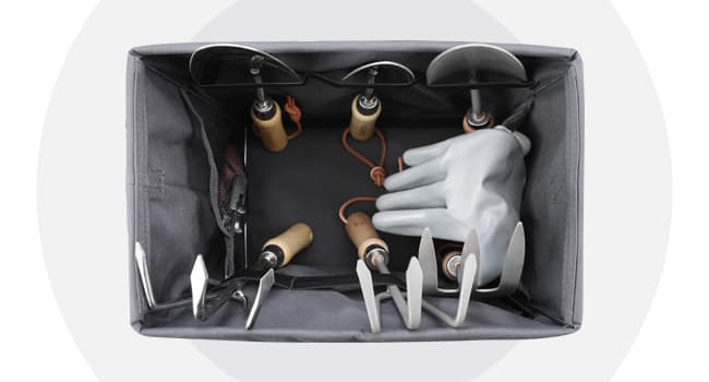 WORKPRO Garden Tool Bag Organizer, Heavy Duty Gardening Tote Bag with 10 Pockets and Long Adjustable Shoulder Strap, Standable Garden Home Tool Kits Organizer, Green