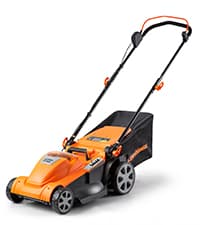 LawnMaster 20VMWGT 24V Max 13-inch Lawn Mower and Grass Trimmer 10-inch Combo with 2x4.0Ah Batteries and Charger