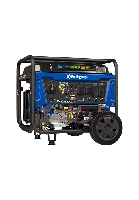 Westinghouse 13500 Peak Watt Tri-Fuel Home Backup Portable Generator, Remote Electric Start, Transfer Switch Ready, Gas, Propane, and Natural Gas Powered