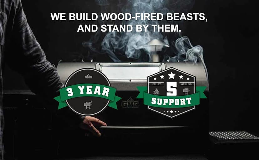 GMG Green Mountain Grills Trek Prime 2.0 WiFi Portable Wood Pellet Tailgating Camping BBQ Smoker Grill - Digital Enabled