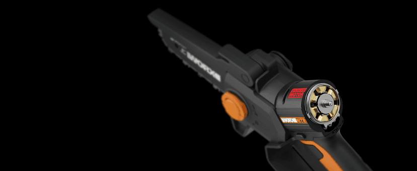 Worx Nitro 20V 5" Cordless Brushless Chainsaw 2.0 Ah Battery and Charger Included WG325