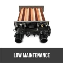 Hayward W3H200FDN Universal H-Series 200,000 BTU Natural Gas Pool and Spa Heater for In-Ground Pools and Spas