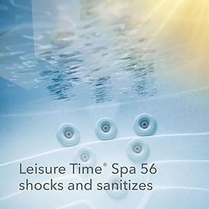 Leisure Time E5 Spa 56 Chlorinating Granules for Spas and Hot Tubs - Maintains Clean, Clear, Sanitized Water, 5 lbs