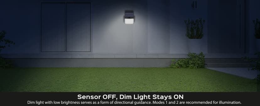 Adiding Solar Outdoor Lights, 3500LM LED Flood Lights with 16.4 Ft Cable, Remote Control Solar Motion Sensor Lights with 3 Modes, Solar Powered Security Lights for Outside Patio, Yard, Garage, 2 Pack