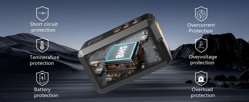 HOWEASY Portable Power Station, 88Wh Solar Generator, Lithium Battery Power with 110V AC 150W Peak Socket/DC/USB/LED Light for Outdoor Camping Trip Hunting Emergency(Solar Panel Not Included)