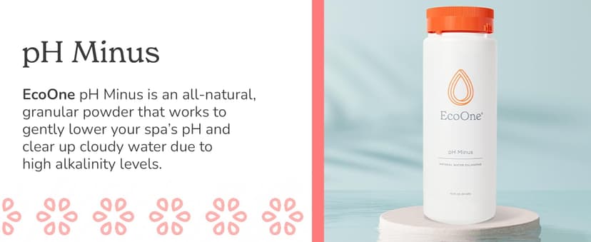 EcoOne | Hot Tub Chemical Maintenance & Supply Kit | Spa Shock, Conditioner & Purification Kit | Contains Oneshock Chlorine Granular, SPA Monthly Conditioner & Filter Cleanser | 3 Month Supply