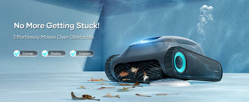 (2025 Upgrade) Aiper Scuba S1 Robotic Pool Cleaner,Wall & Waterline Cleaning,180-Min Battery Life, Ultra-fine Filtation, Smart Navigation, App Support