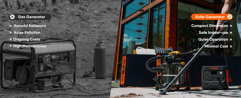 Jackery Solar Generator 2000 v2 with 2x200W Solar Panels, 2042Wh/2200W LiFePo4 Portable Power Station, 20ms UPS Home Backup, USB-C PD 100W Fast Charging for Power Outages, Emergencies, Camping & RVing