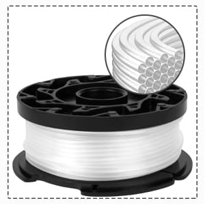 GreatBuddy 3 Pack AF-100 Weed Eater String Compatible with Black Decker Wacker String Trimmer Line, 30ft, 0.065 Inch