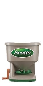 Scotts Turf Builder EdgeGuard DLX Broadcast Spreader for Seed, Fertilizer, Salt, Ice Melt, Holds up to 15,000 sq.ft. Product