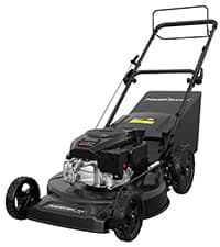 PowerSmart Self Propelled Gas Lawn Mower, 22 in. with 170cc OHV Engine, 3-in-1 Rear-Wheel-Drive High Wheels, Black