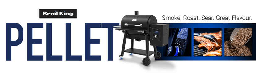 Broil King 493051 Crown Pellet 400 Pellet Grill, Black