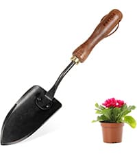 Gardening Tools Hand Rake, Stainless Steel Cultivator for Digging, Aerating Soil, and Weeding, Heavy Duty Garden Tool with Hanging Hole,Gardening Gifts for Women/Men