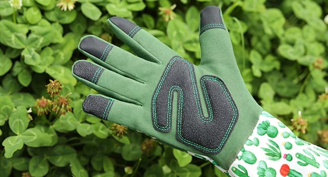 Schwer Gardening Gloves for Women, Rose Pruning Gloves with Forearm Protection, Breathable and Comfortable Thorn Proof Garden Glove with Touch Screen for Yard & Outdoor Work (Medium 1 Pair)