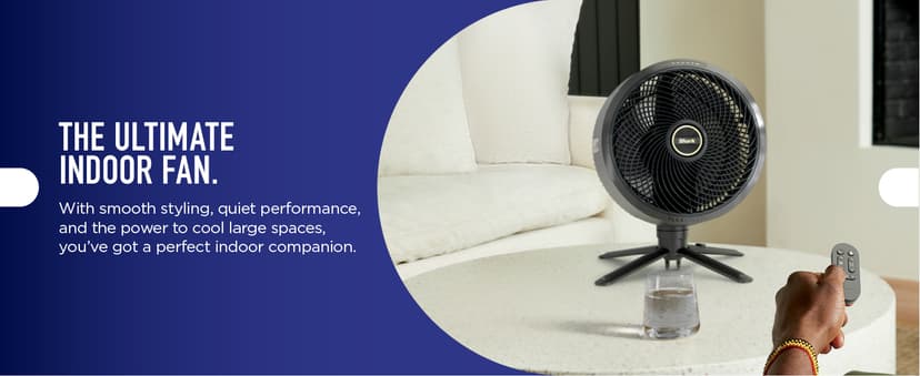 Shark FlexBreeze Fan - Indoor & outdoor oscillating fan, pedestal & tabletop, corded & cordless portable fan with outdoor InstaCool misting attachment - FA222