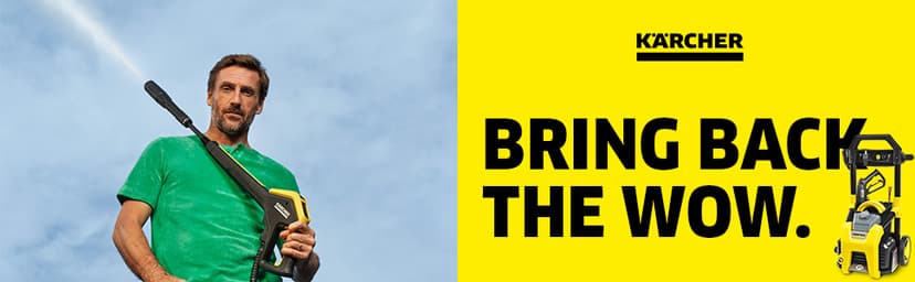 Kärcher Pressure Washer K1800PS, Max 2250 PSI, 3 Spray Nozzles, Detergent Tank, For Cars, Driveways, Siding, Patios, 1.46 max. GPM