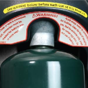 Mr. Heater Portable Buddy Heater MH9BX 4,000-9,000 BTU Indoor-Safe Propane Radiant Heater For Campers, Workshops, Job Sites, Patios & More - Red, Black