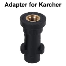Sewer Jetter Kit for Pressure Washer, 50 FT 5800 PSI Drain Cleaner Hose with Universal M22-14mm and 1/4" Connector, 2 Sewer Jetting Nozzles, High Pressure Washer Hose for Karcher Bosch