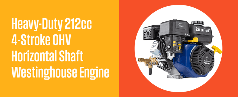 Westinghouse WPX3600 Gas Pressure Washer, 3600 PSI and 2.7 Max GPM, Onboard Soap Tank, Spray Gun and Wand, 5 Nozzle Set, for Cars/Fences/Driveways/Homes/Patios/Furniture