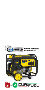 Champion Power Equipment 15,000-Watt MKE Series Portable Generator with Electric Start and CO Shield