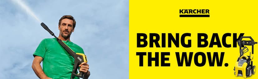 Kärcher Pressure Washer K1900PS, Max 2375 PSI, 3 Spray Nozzles, Detergent Tank, For Cars, Driveways, Siding, Patios, 1.46 max. GPM