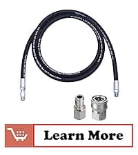 Tool Daily Pressure Washer Hose Reel, 100 FT Heavy Duty Steel Hose Reel for Power Washer