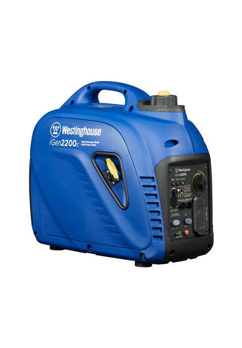 Westinghouse 1500 Peak Watt Super Quiet & Lightweight Portable Inverter Generator, Gas Powered, CO Sensor, Parallel Capable, Long Run Time,Blue
