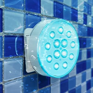 Pool Lights, Upgraded Rechargeable Submersible LED Lights with Remote IP68 Waterproof 16 Colors Hot Tub Underwater Pool Lights for Above Ground Inground Pool, Bath, Party, Vase 2 Pack