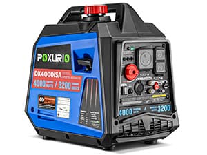 4000 Watt Inverter Generator, 120V Gas Powered Generator Super Quiet, RV Ready/EPA for RV, Camping and Home