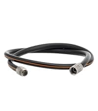 Girafe Tools Garden Hose 100ft x 5/8", 304 Stainless Steel Metal Water Hose, No Kink Garden Water Hose with 9 Pattern Spray Nozzle, Flexible, Lightweight, Kink Free Hose for Yard, Outdoor