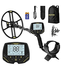 Metal Detector Pinpointer Chargeable - Waterproof Hand-held Metal Detectors Wand with One-Key Interference Elimination, Superhet-Tec Pin Pointer Metal Detector Accessories for Adults&Kids