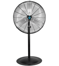 Tornado - 20 Inch High Velocity Metal Oscillating Pedestal Fan 5250 CFM - Commercial, Industrial Use Water-Resistant