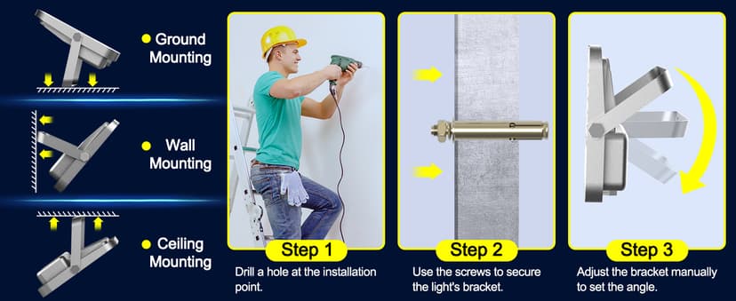 Engrepo Solar Lights Outdoor 10000LM Auto On/Off Dusk to Dawn Light with 20000mAh Battery, IP65 Waterproof Outside Solar Powered Security Flood Light with Remote Control for Wall Porch Shed Barn.