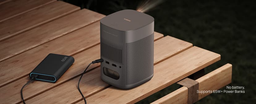 XGIMI MoGo 2 Pro 1080P Portable Projector, Mini Projector with WiFi and Bluetooth, Android TV 11.0, 400 ISO Lumens, 2X8W Speakers, Supports 4K, Auto Focus, Object Avoidance, and Screen Adaption