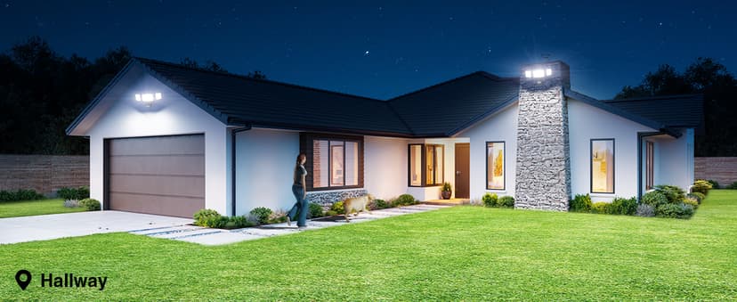 Onforu 100W Smart LED Security Lights Motion Sensor Outdoor 9000LM, 2500K-6500K, WiFi Alexa Flood Light APP Control, Motion Detector with Adjustable 3 Head, IP65 Wall Light for Yard (Black)