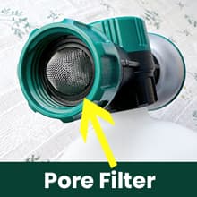 VENETIO 8-Dial Hose End Sprayer for Liquid Fertilizer/Soap | Precision Lawn, Yard & Garden Feeder with 16oz Bottle for Uniform Fertilizing and Watering Plants | Car, Dog Wash Hose Attachment Nozzle