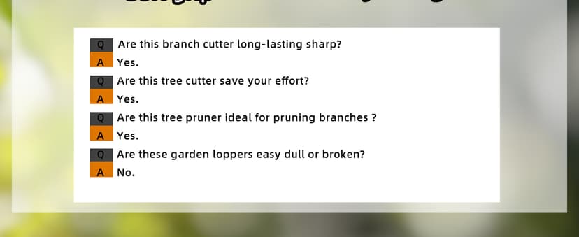 Lopper Heavy Duty Branch Cutter Tree Clippers with Compound Action, Chops Thick Branch Ease, Garden Loppers Pruning, 18 Inch Tree Trimmer with 1.6” Clean Cut Capacity (18 Inch)